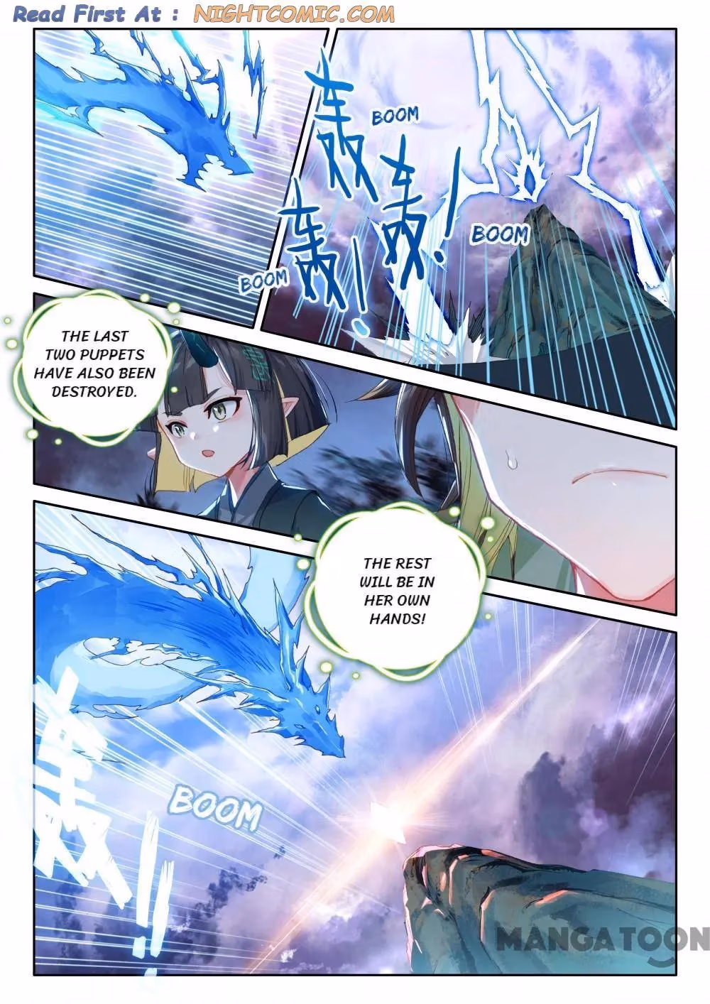 Read The Divine Punished One chapter 248 image 3 on Lezhin