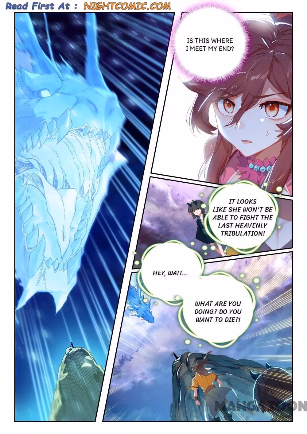 Read The Divine Punished One chapter 248 image 7 on Lezhin