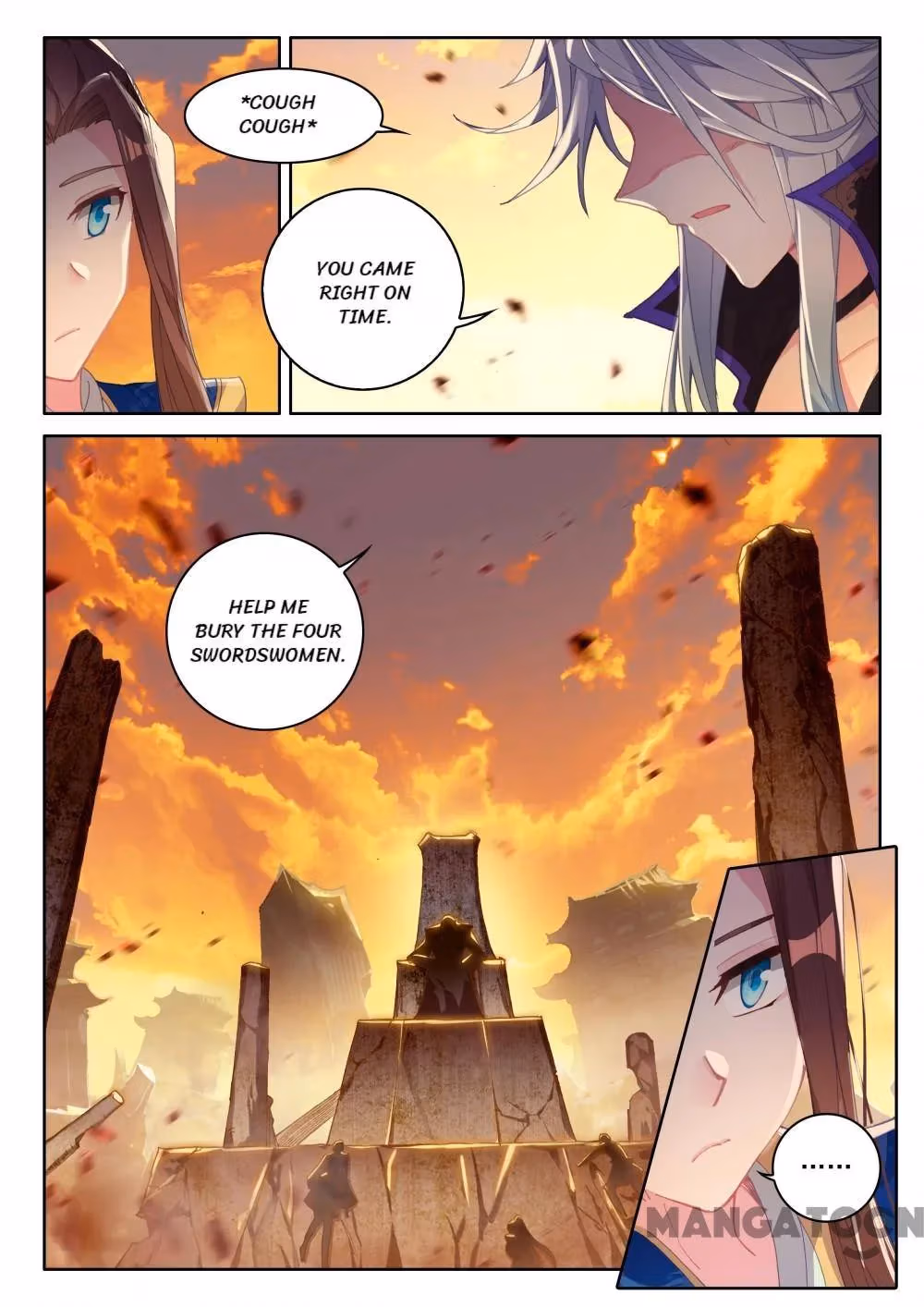 Read The Divine Punished One chapter 250 image 2 on Lezhin