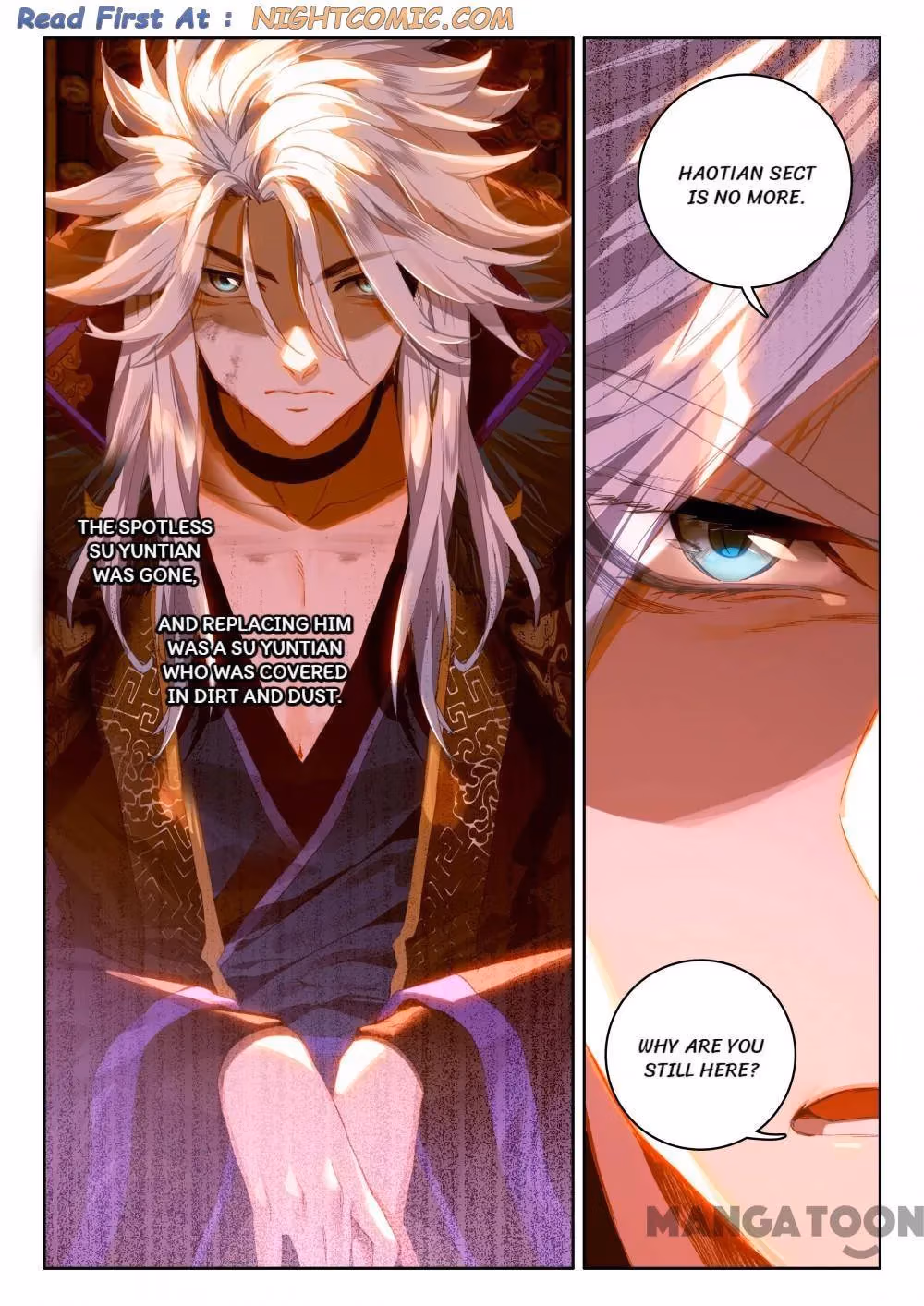 Read The Divine Punished One chapter 250 image 3 on Lezhin