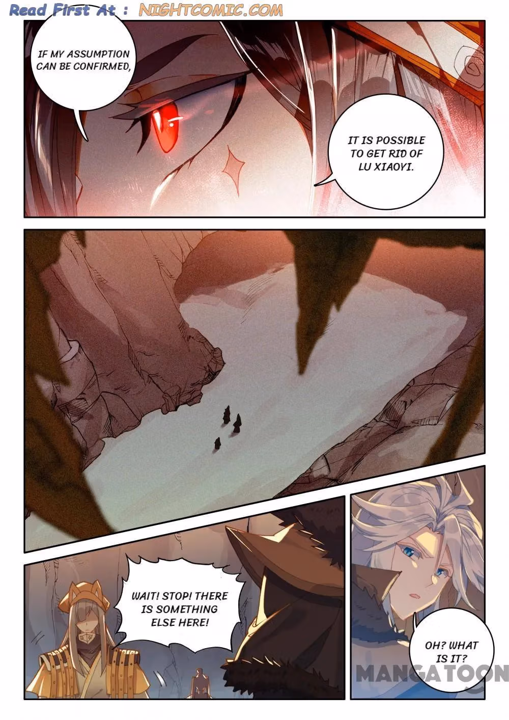 Read The Divine Punished One chapter 252 image 1 on Lezhin