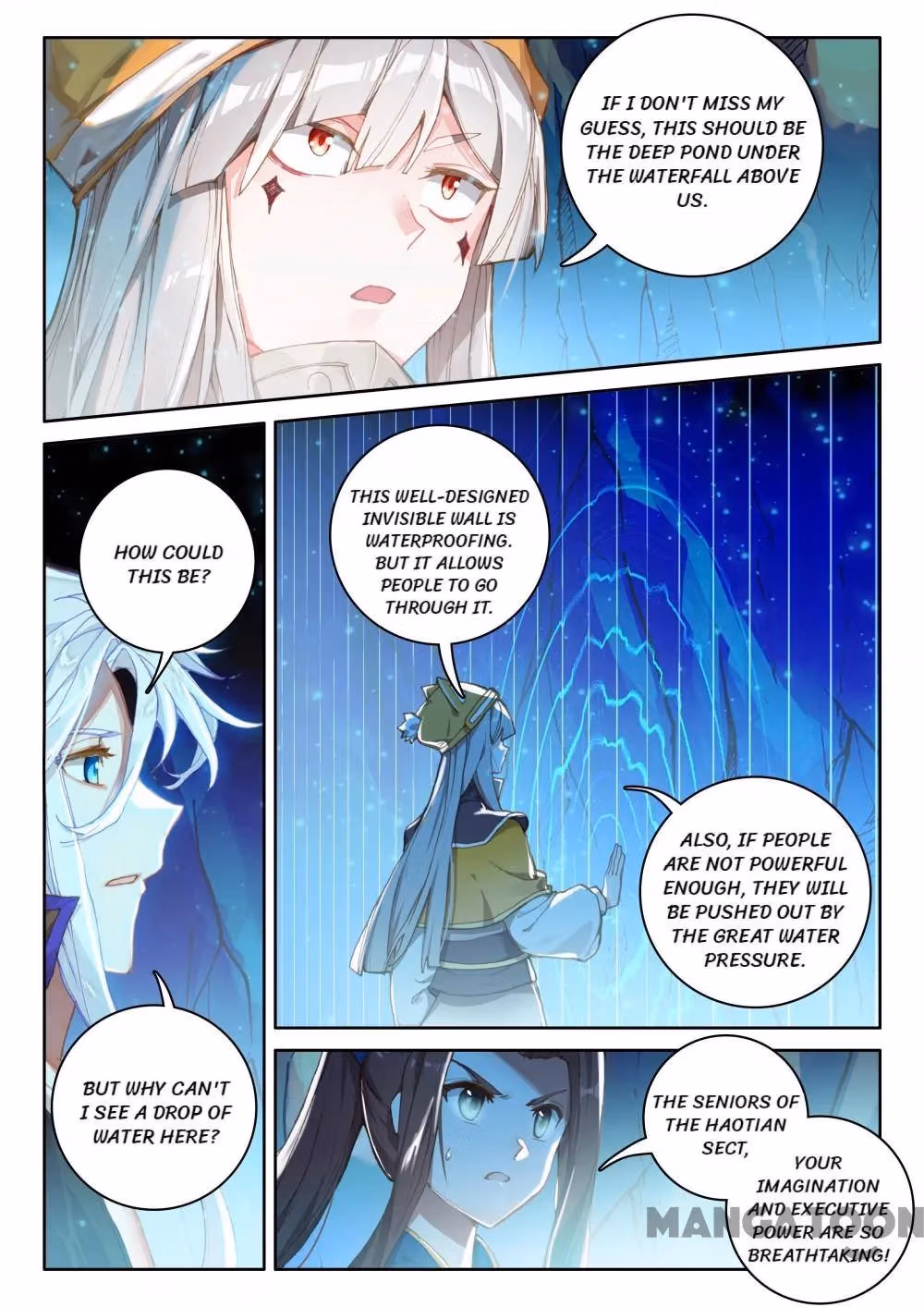 Read The Divine Punished One chapter 252 image 3 on Lezhin