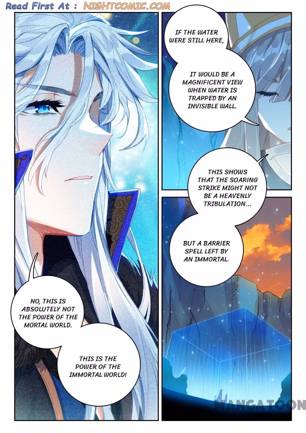 Read The Divine Punished One chapter 252 image 4 on Lezhin