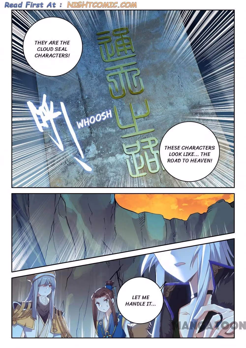 Read The Divine Punished One chapter 252 image 6 on Lezhin
