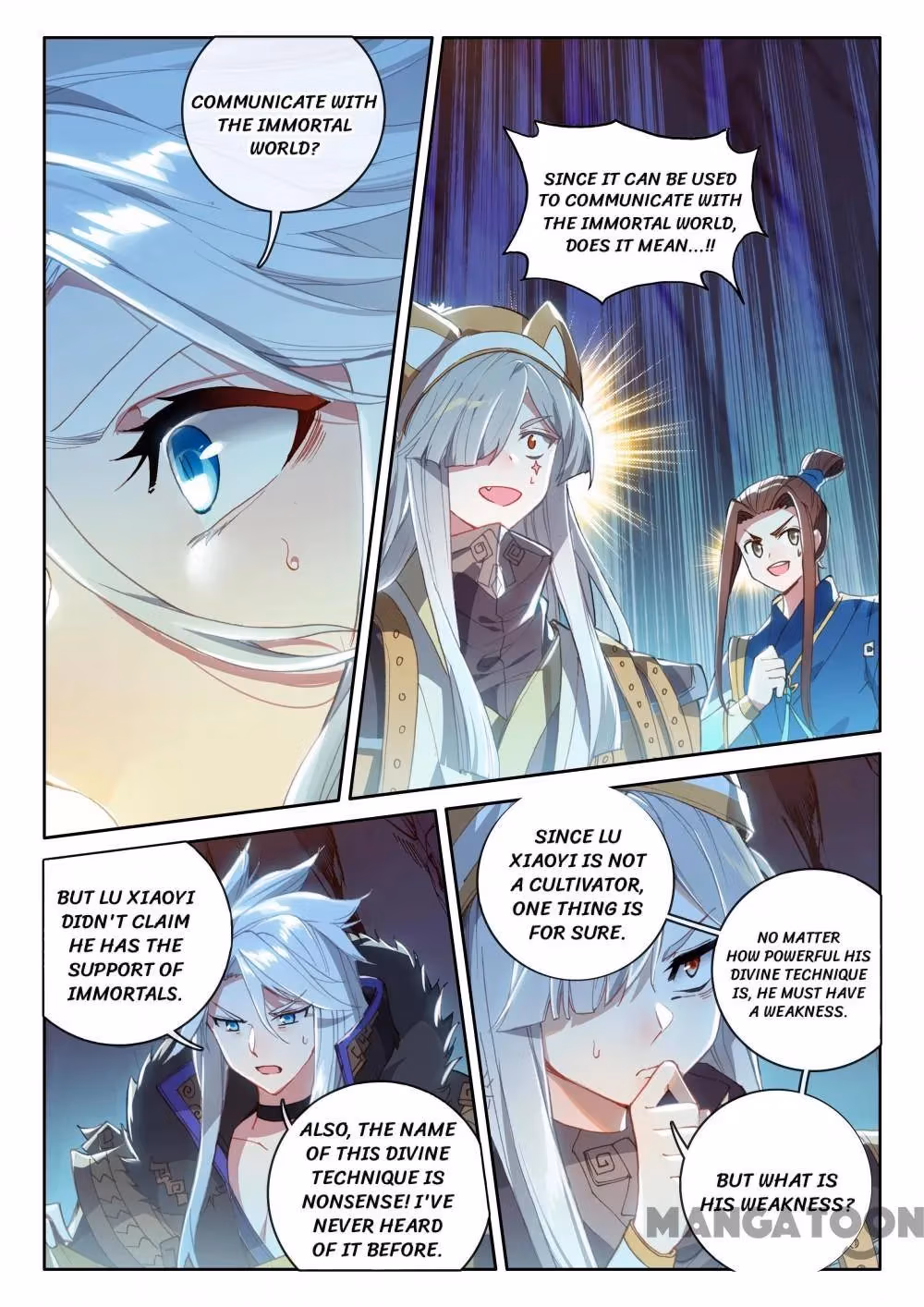 Read The Divine Punished One chapter 253 image 3 on Lezhin