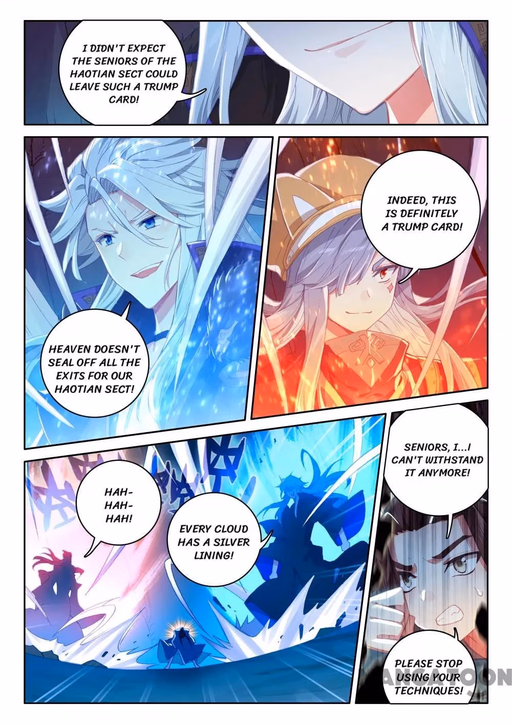 Read The Divine Punished One chapter 253 image 4 on Lezhin