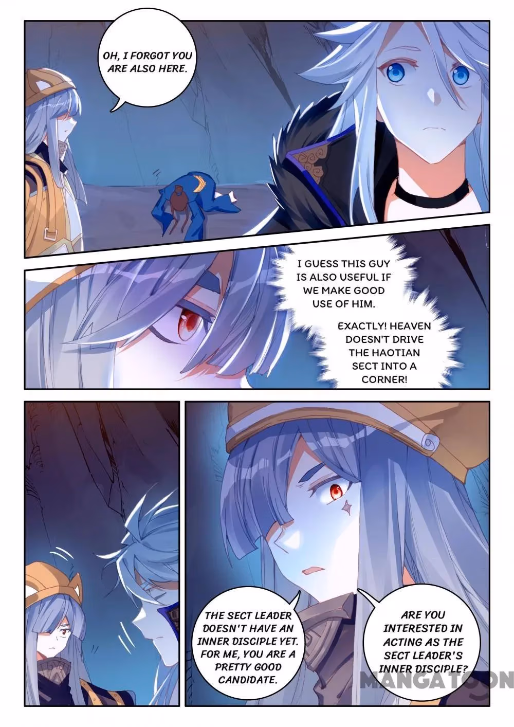 Read The Divine Punished One chapter 253 image 5 on Lezhin