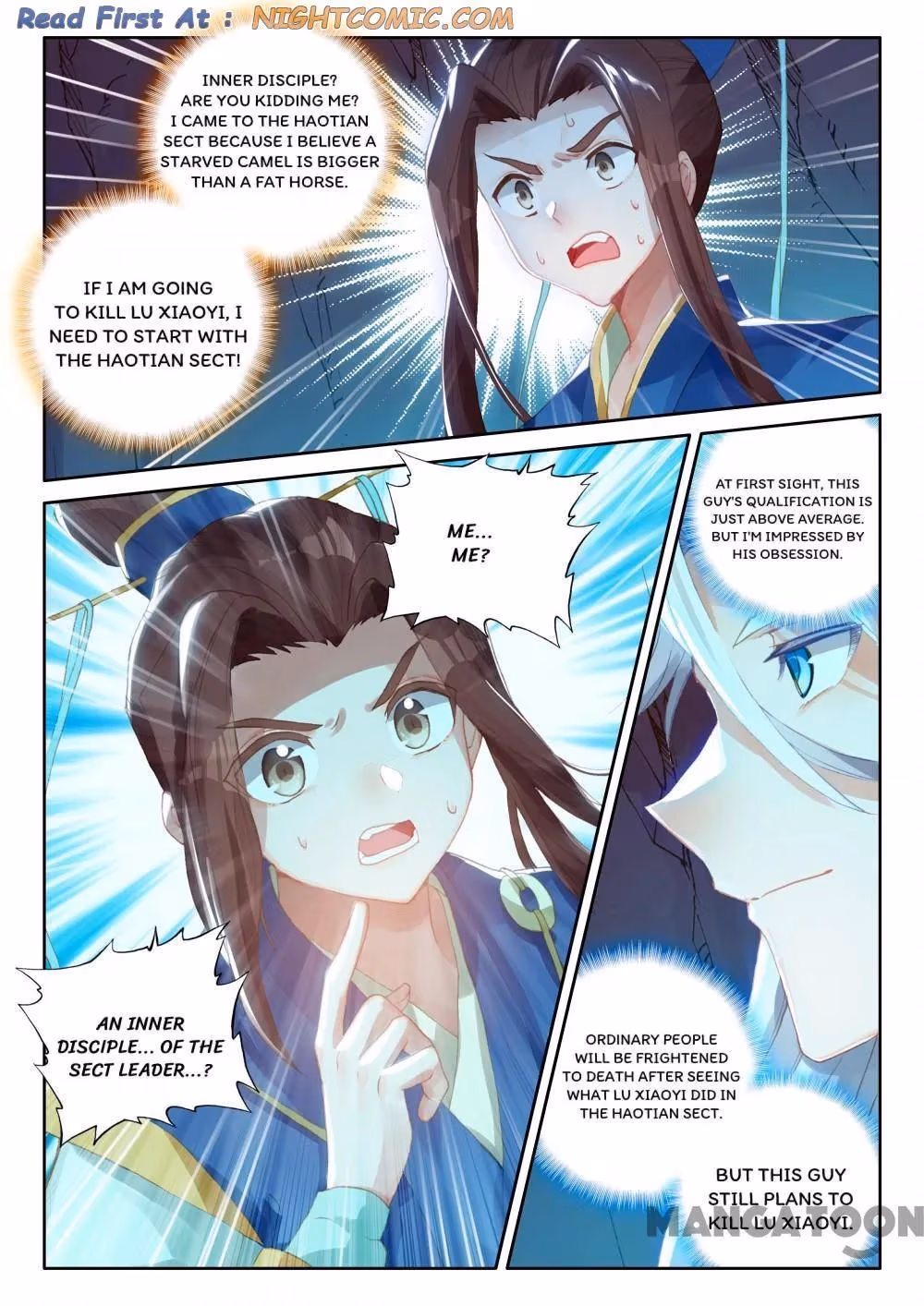 Read The Divine Punished One chapter 253 image 6 on Lezhin