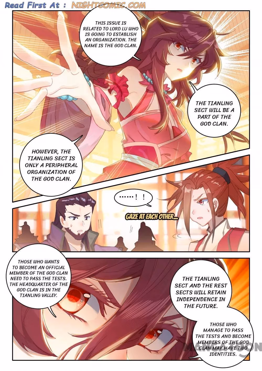 Read The Divine Punished One chapter 254 image 7 on Lezhin