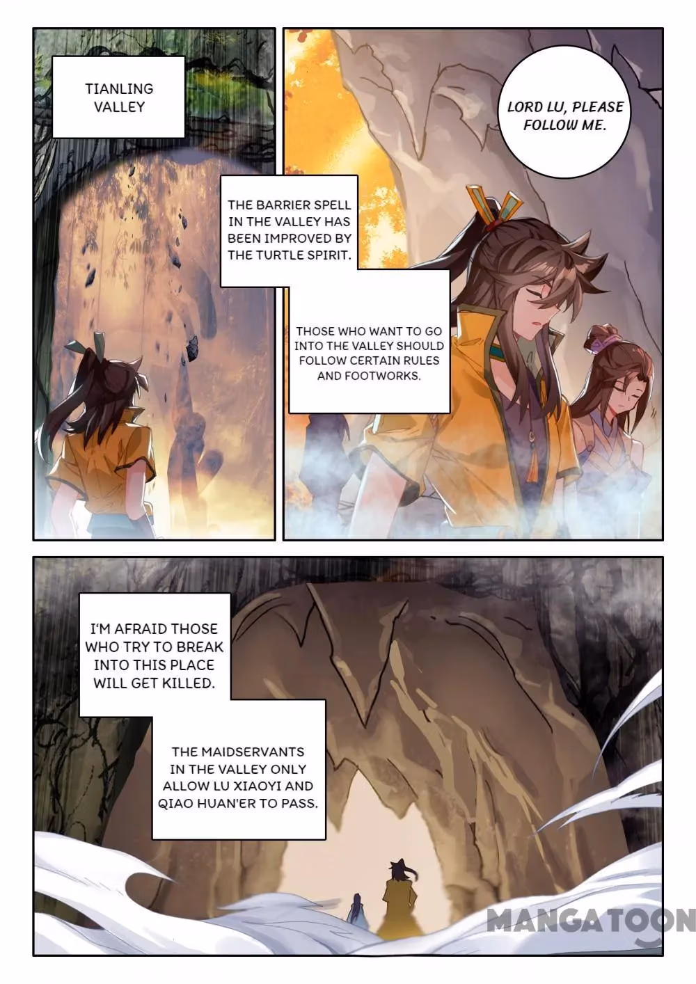 Read The Divine Punished One chapter 255 image 1 on Lezhin
