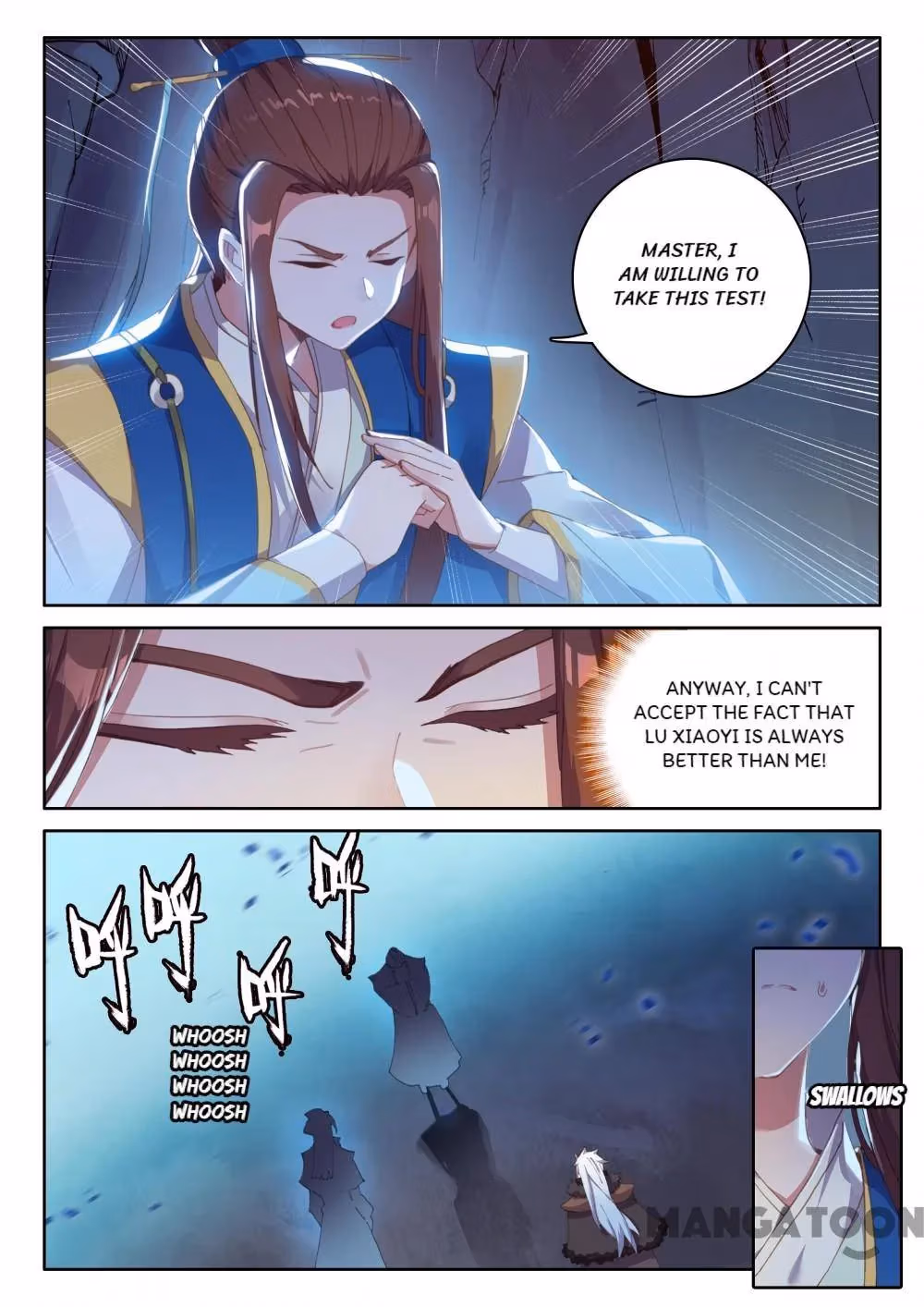 Read The Divine Punished One chapter 256 image 3 on Lezhin