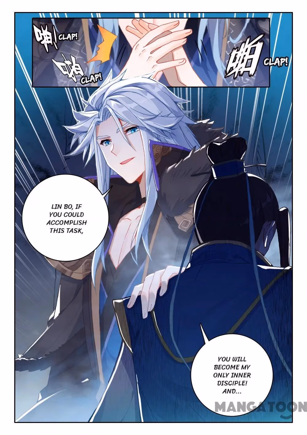 Read The Divine Punished One chapter 256 image 4 on Lezhin