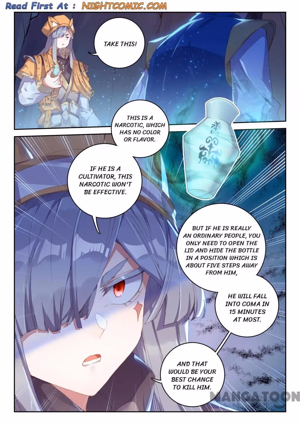Read The Divine Punished One chapter 256 image 7 on Lezhin