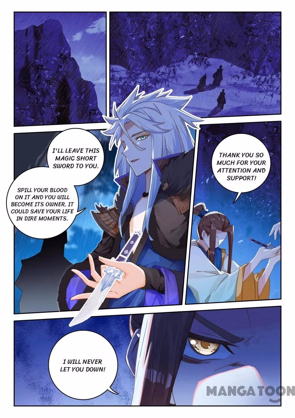 Read The Divine Punished One chapter 257 image 2 on Lezhin
