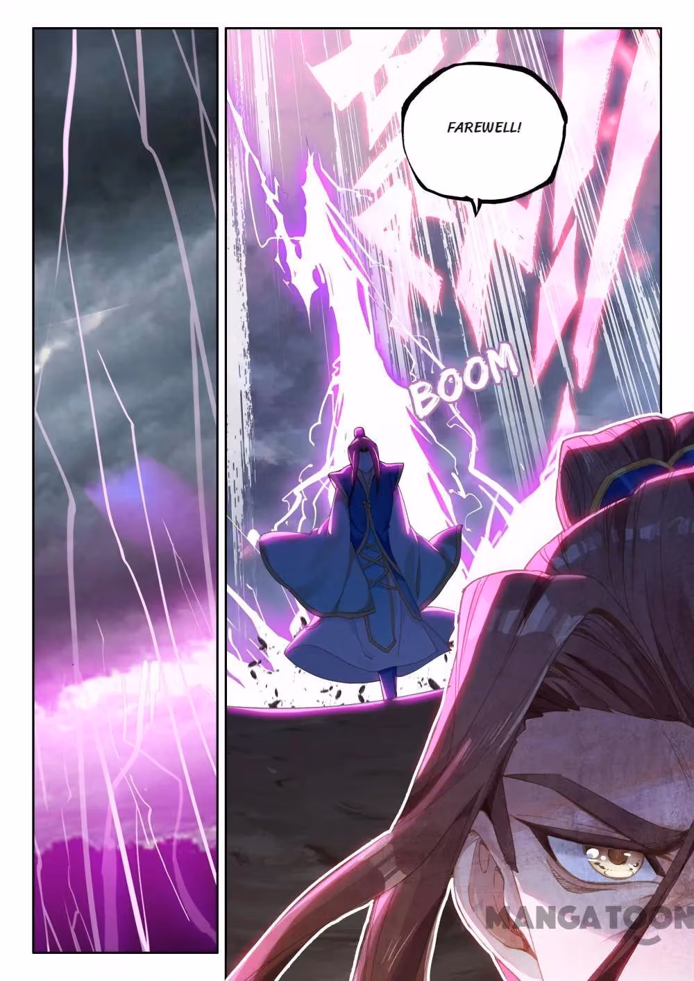 Read The Divine Punished One chapter 257 image 3 on Lezhin