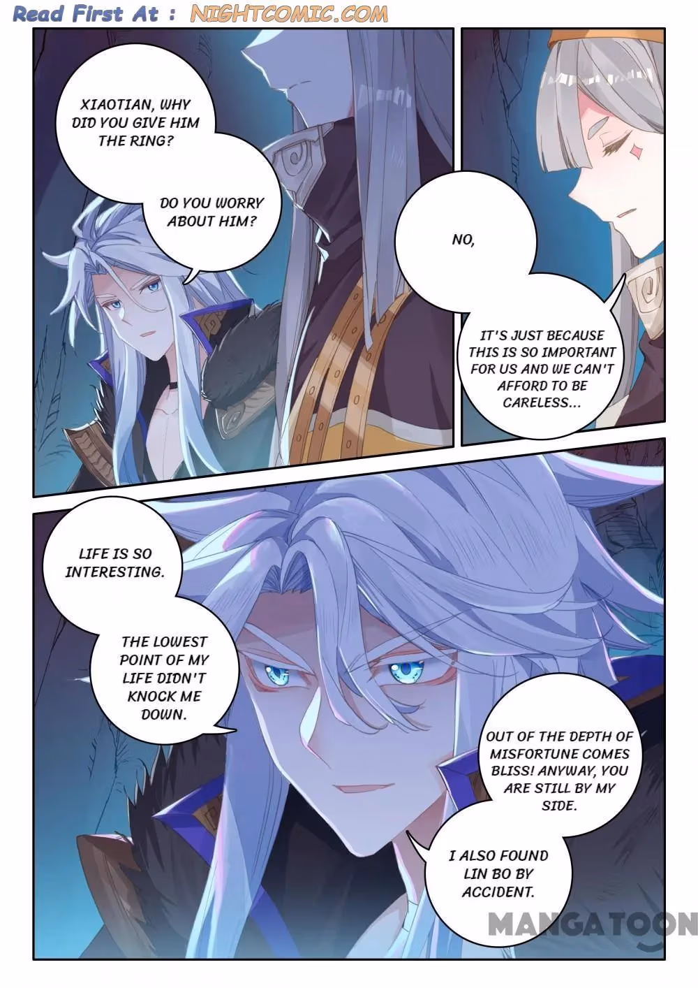 Read The Divine Punished One chapter 257 image 4 on Lezhin