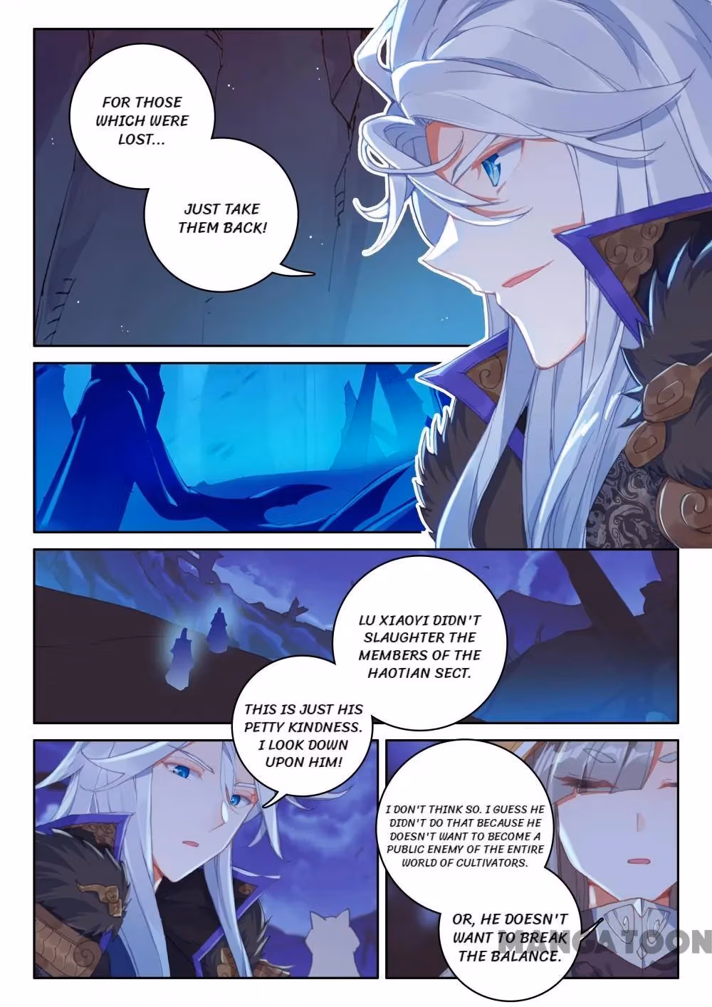 Read The Divine Punished One chapter 257 image 5 on Lezhin