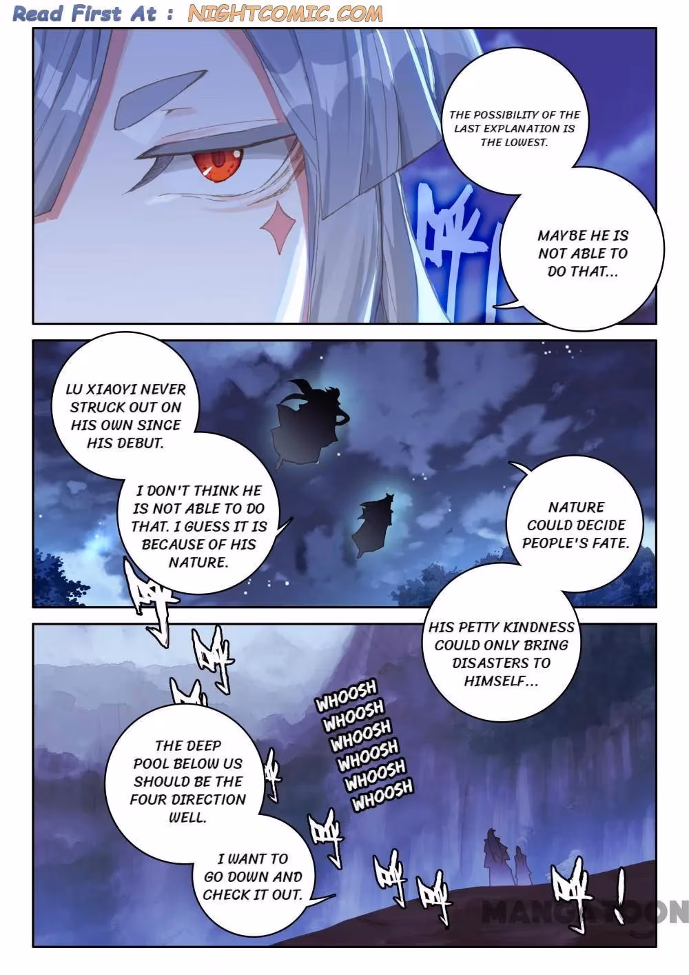 Read The Divine Punished One chapter 257 image 6 on Lezhin