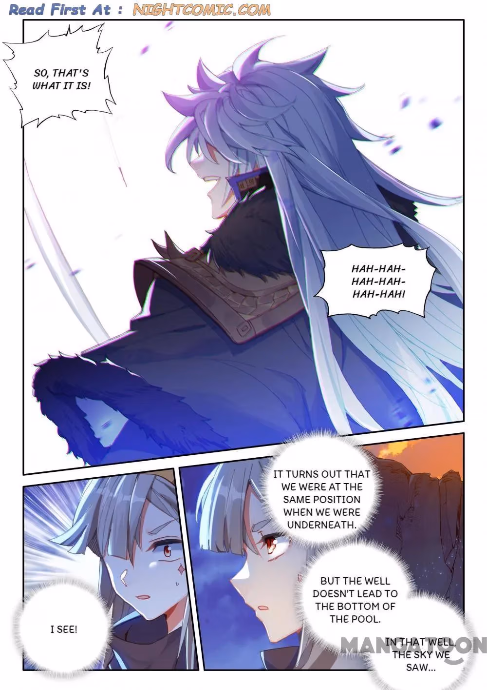 Read The Divine Punished One chapter 258 image 1 on Lezhin