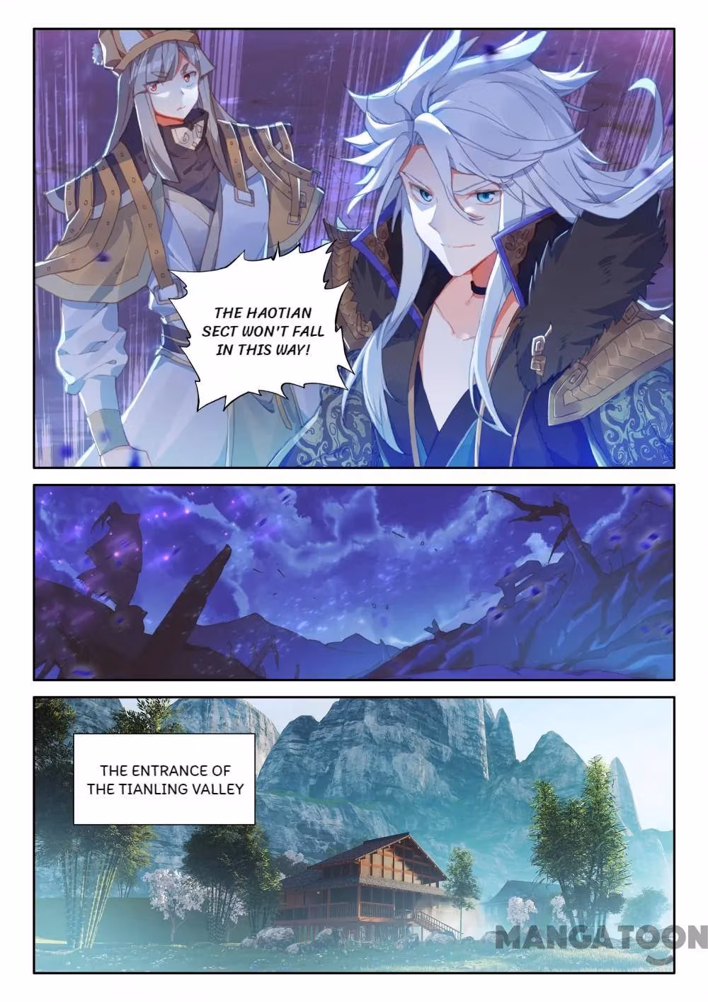 Read The Divine Punished One chapter 258 image 3 on Lezhin