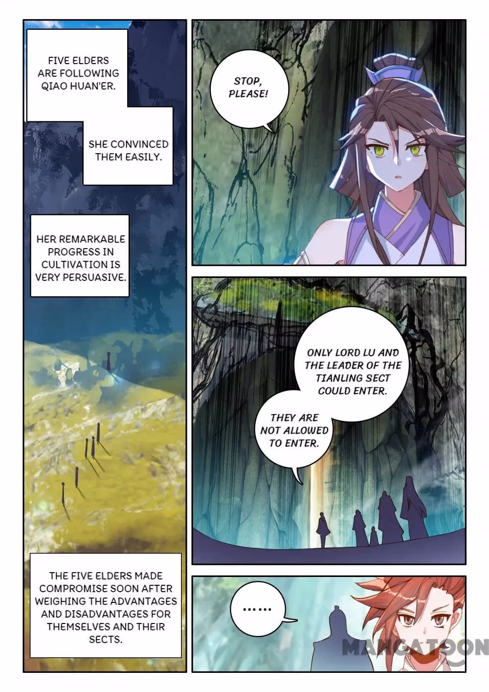 Read The Divine Punished One chapter 258 image 4 on Lezhin