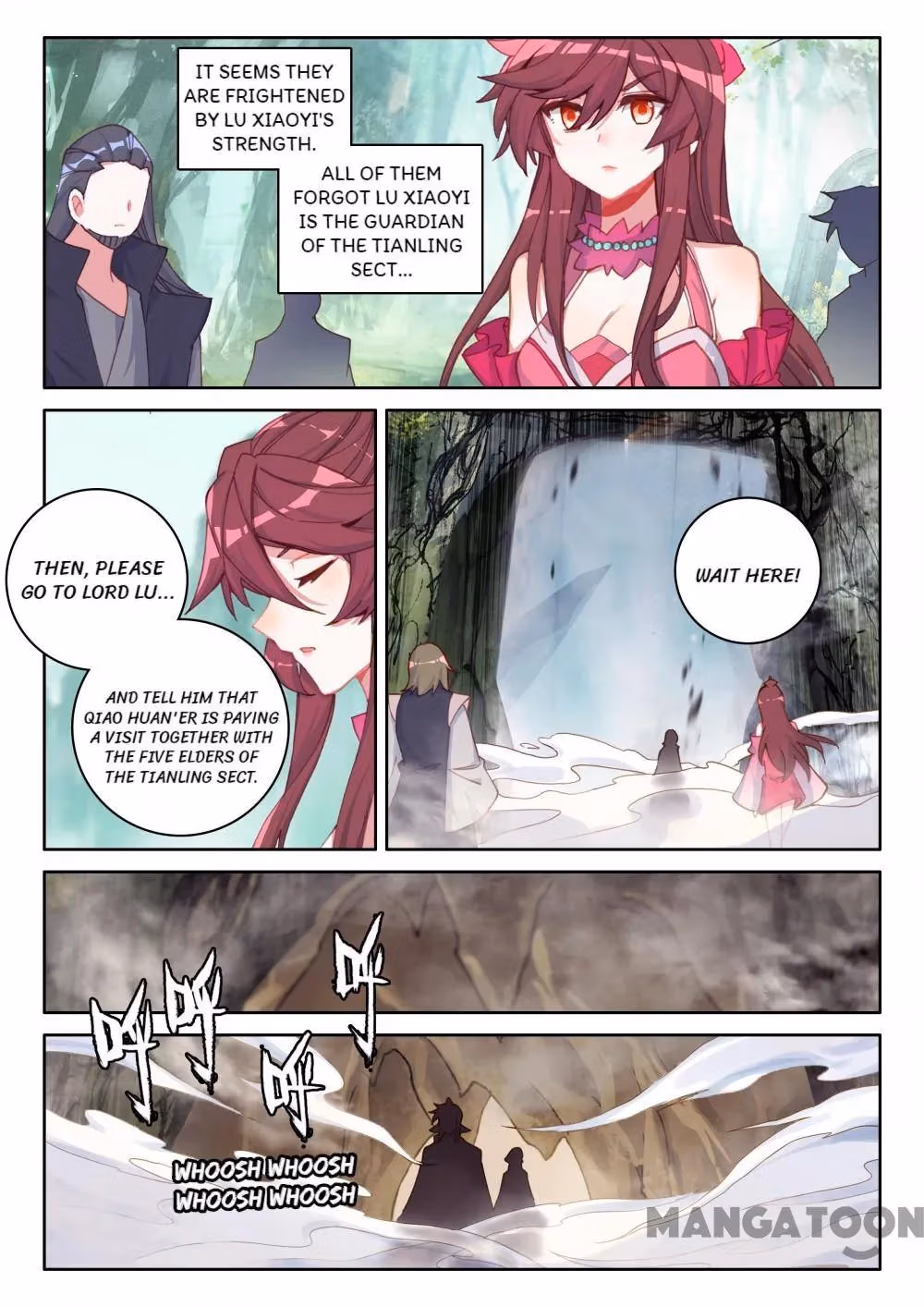 Read The Divine Punished One chapter 258 image 5 on Lezhin