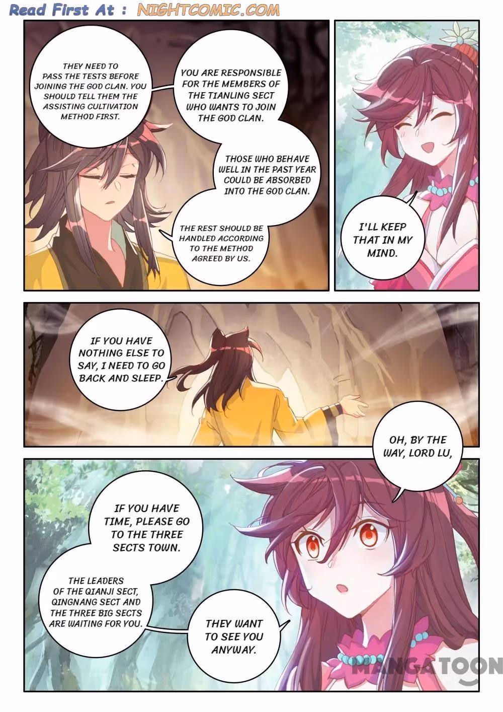 Read The Divine Punished One chapter 258 image 7 on Lezhin
