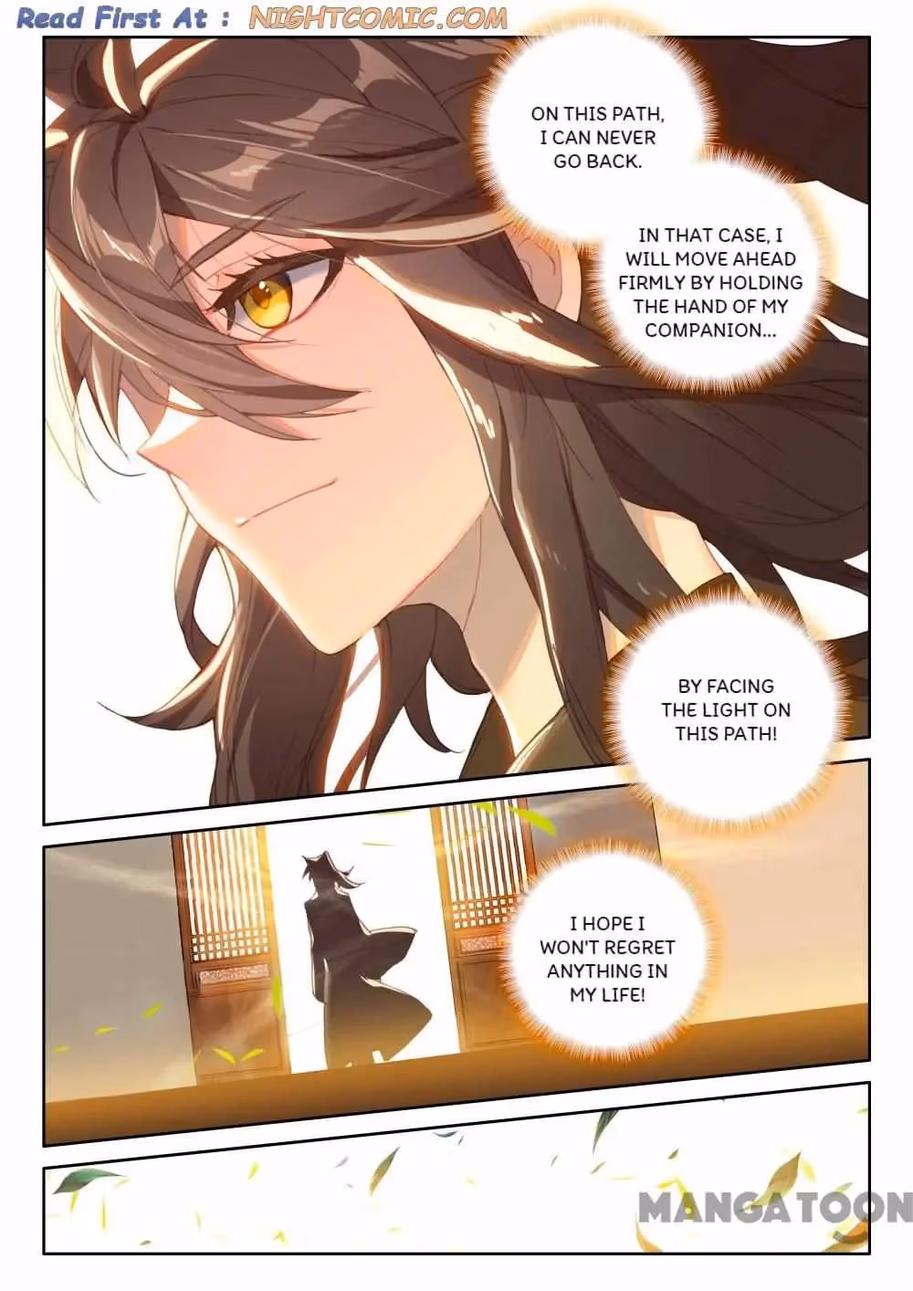 Read The Divine Punished One chapter 259 image 4 on Lezhin