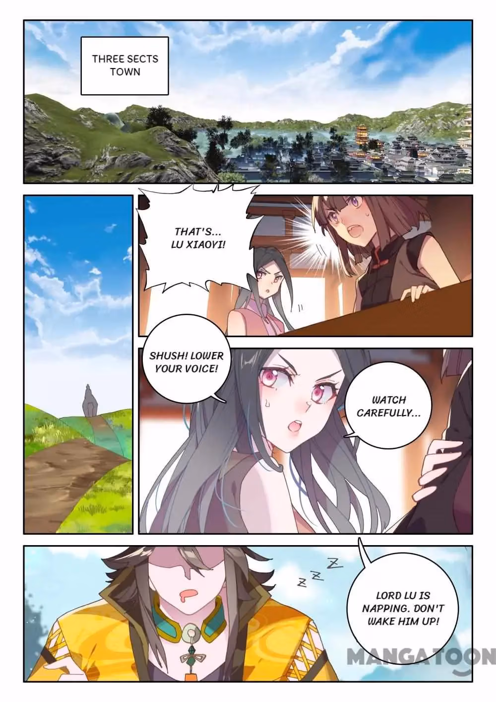 Read The Divine Punished One chapter 259 image 5 on Lezhin