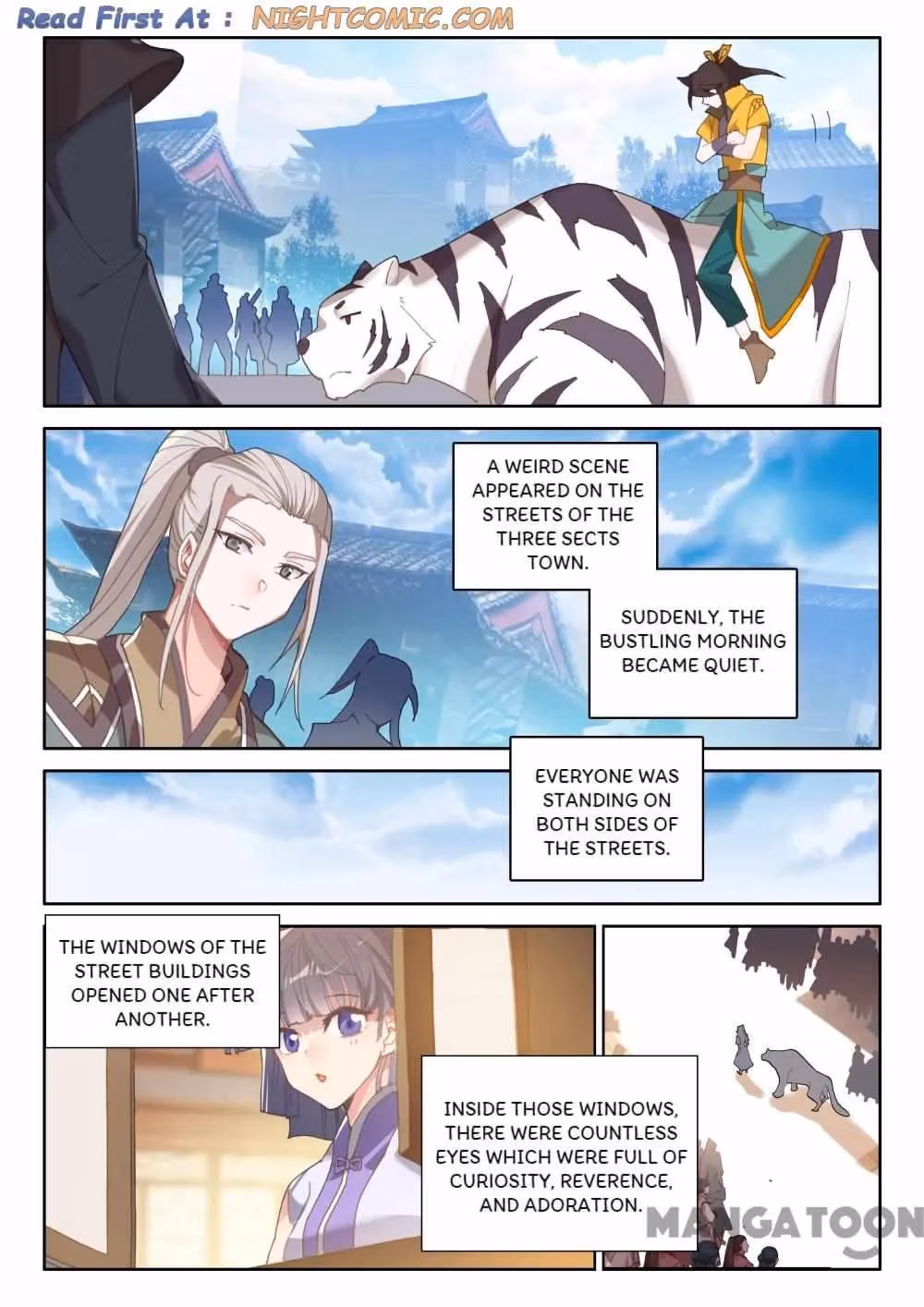 Read The Divine Punished One chapter 259 image 6 on Lezhin