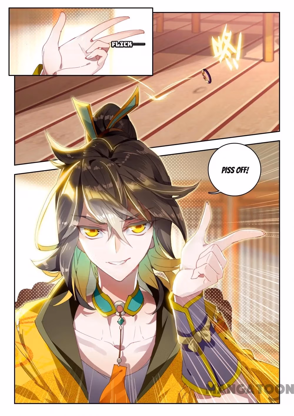 Read The Divine Punished One chapter 26 image 0 on Lezhin