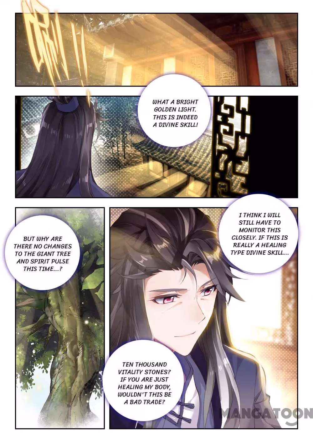 Read The Divine Punished One chapter 26 image 3 on Lezhin