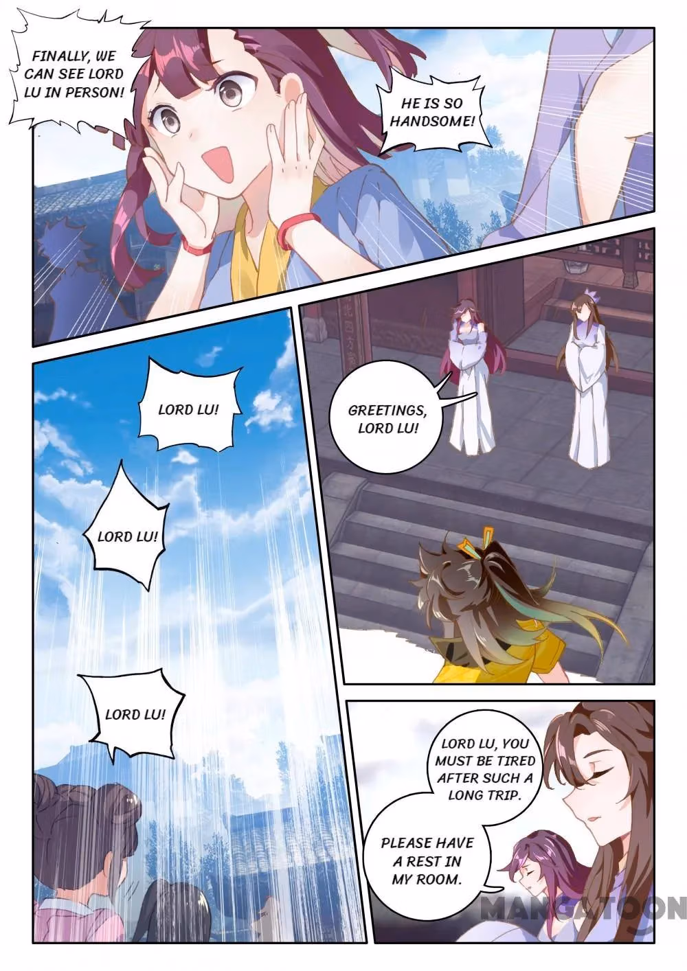 Read The Divine Punished One chapter 260 image 2 on Lezhin