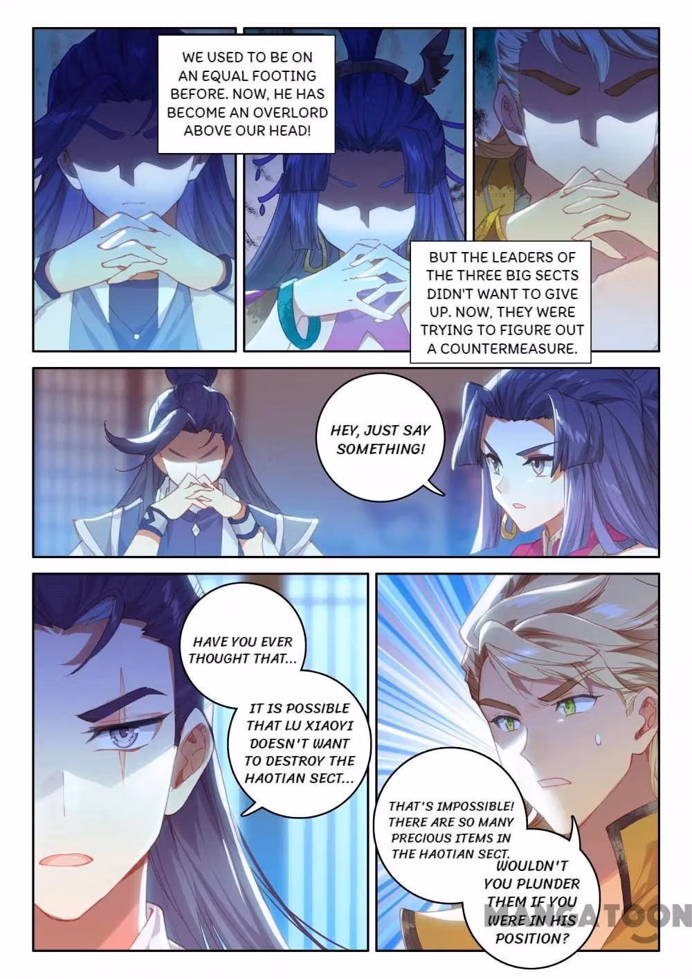 Read The Divine Punished One chapter 260 image 5 on Lezhin