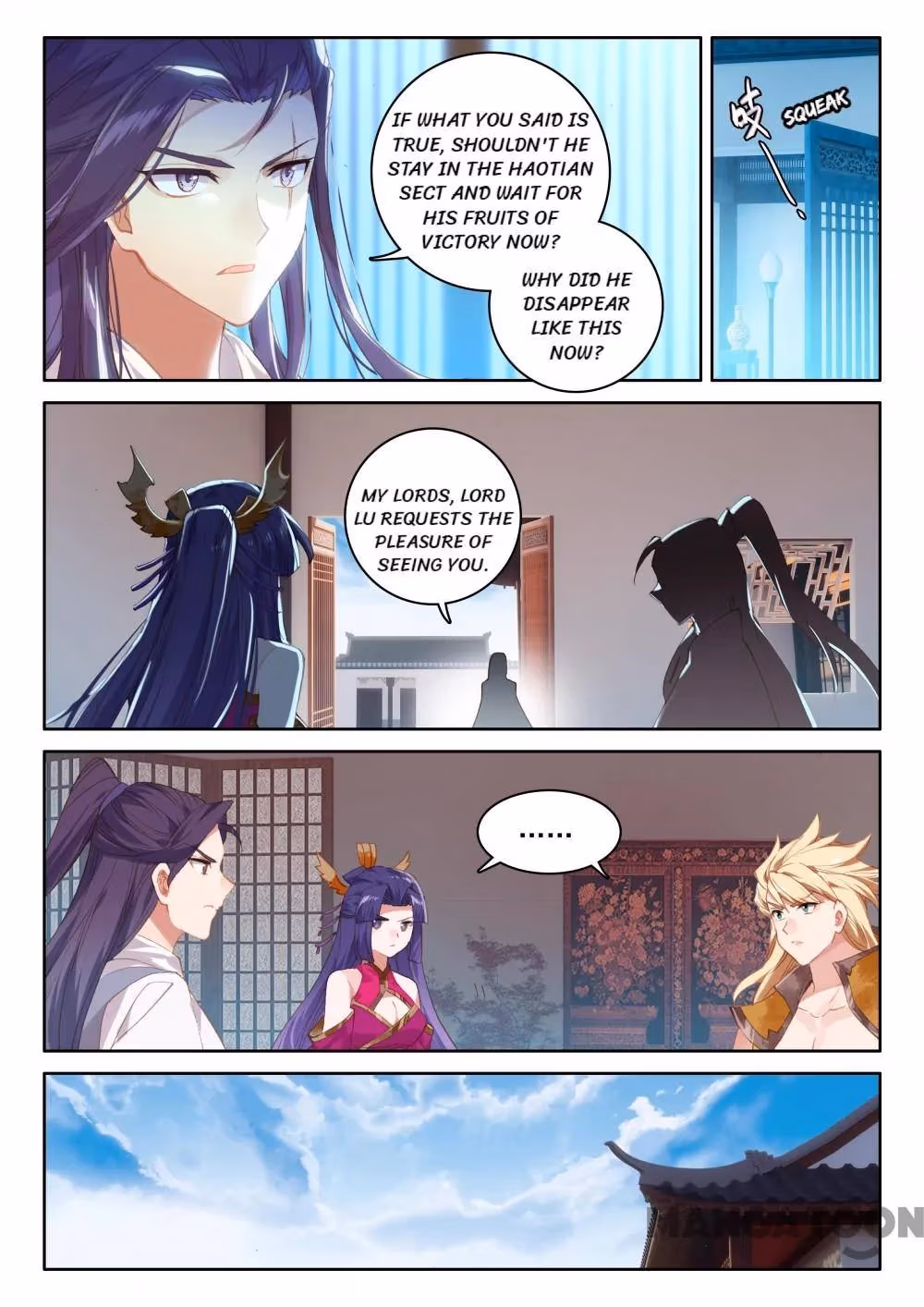 Read The Divine Punished One chapter 260 image 6 on Lezhin
