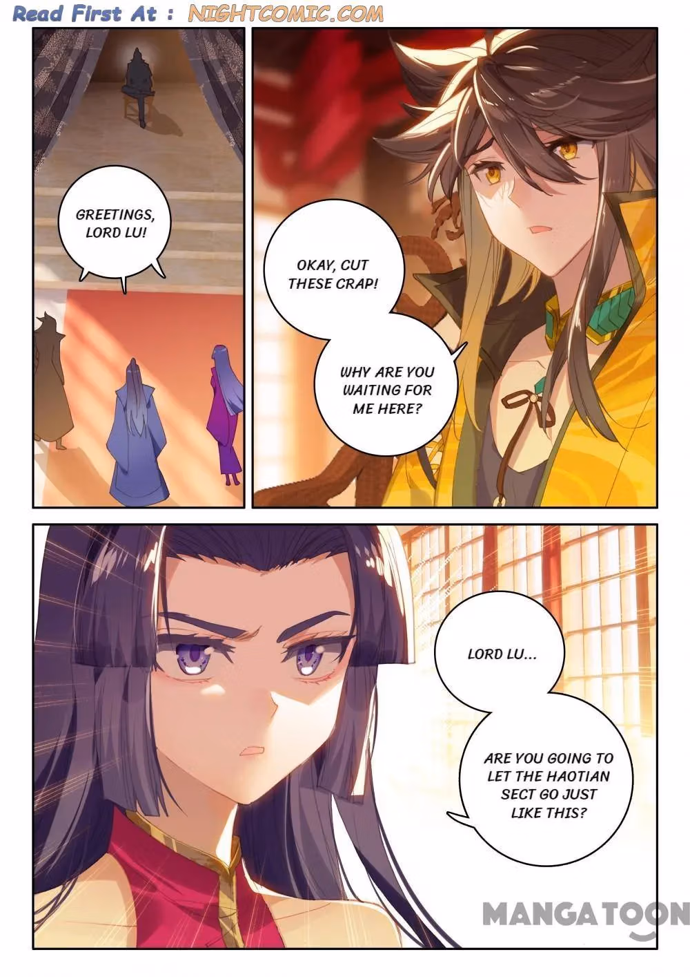 Read The Divine Punished One chapter 260 image 7 on Lezhin