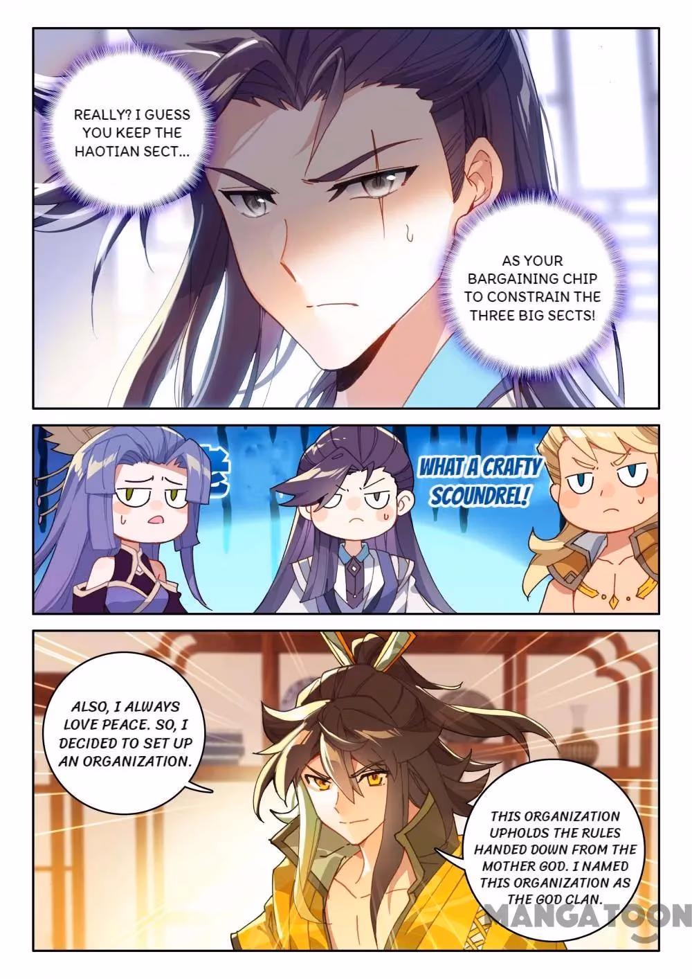 Read The Divine Punished One chapter 261 image 1 on Lezhin