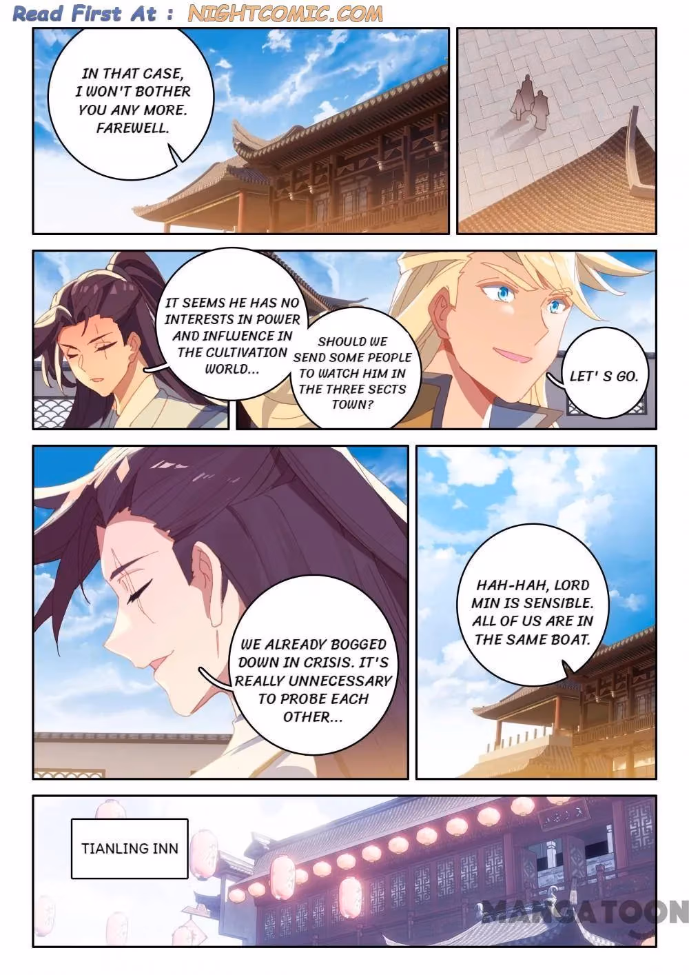 Read The Divine Punished One chapter 261 image 4 on Lezhin