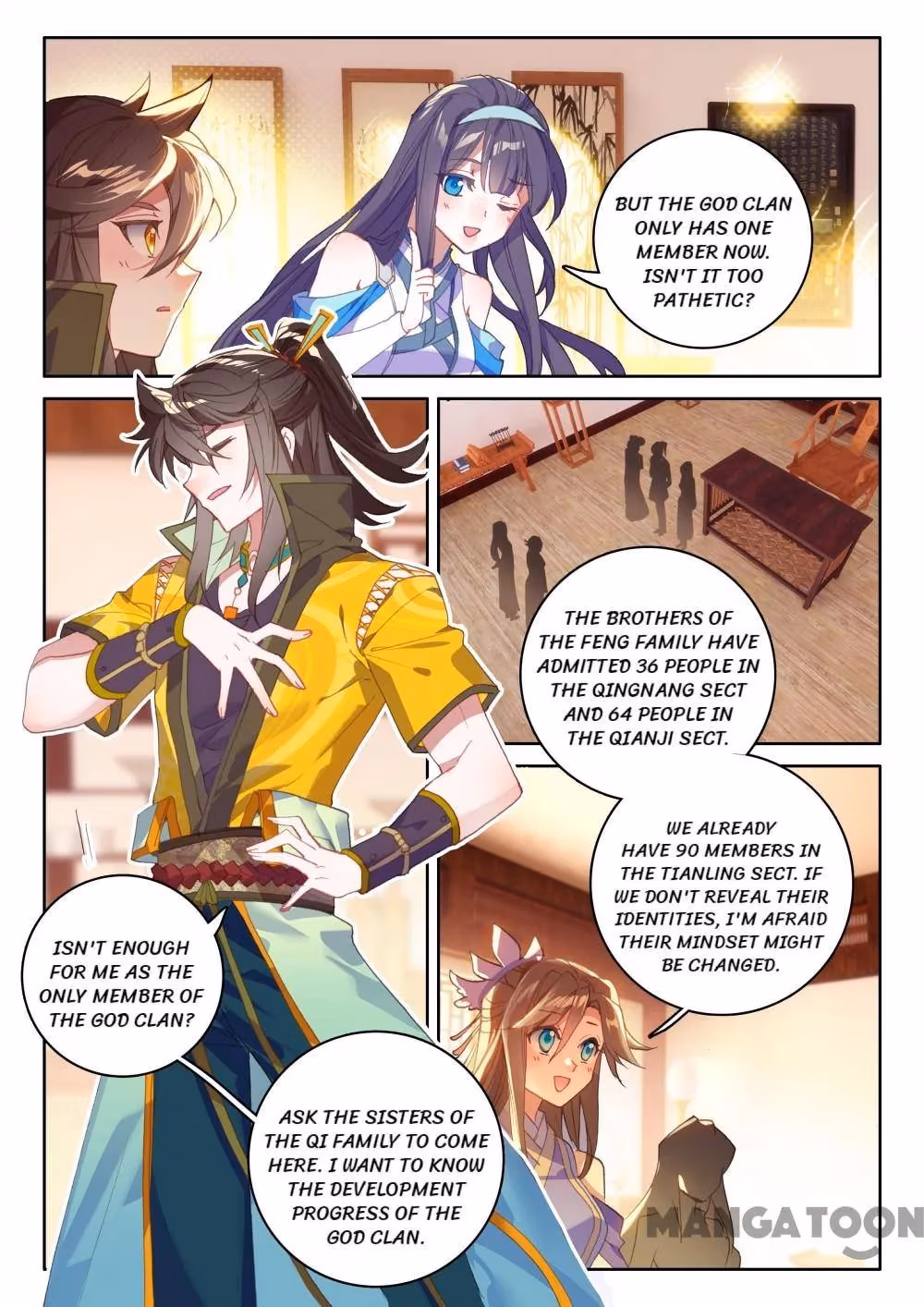 Read The Divine Punished One chapter 262 image 3 on Lezhin
