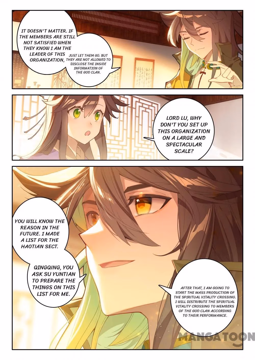 Read The Divine Punished One chapter 262 image 4 on Lezhin