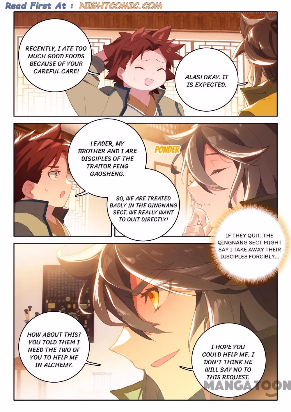 Read The Divine Punished One chapter 262 image 6 on Lezhin