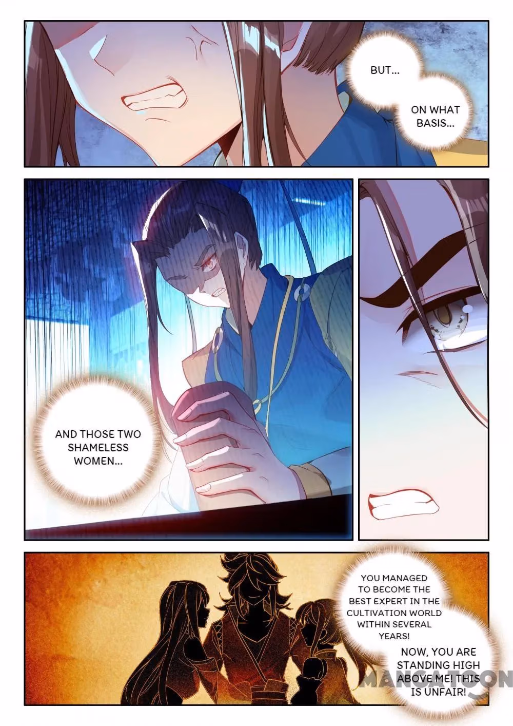 Read The Divine Punished One chapter 263 image 2 on Lezhin