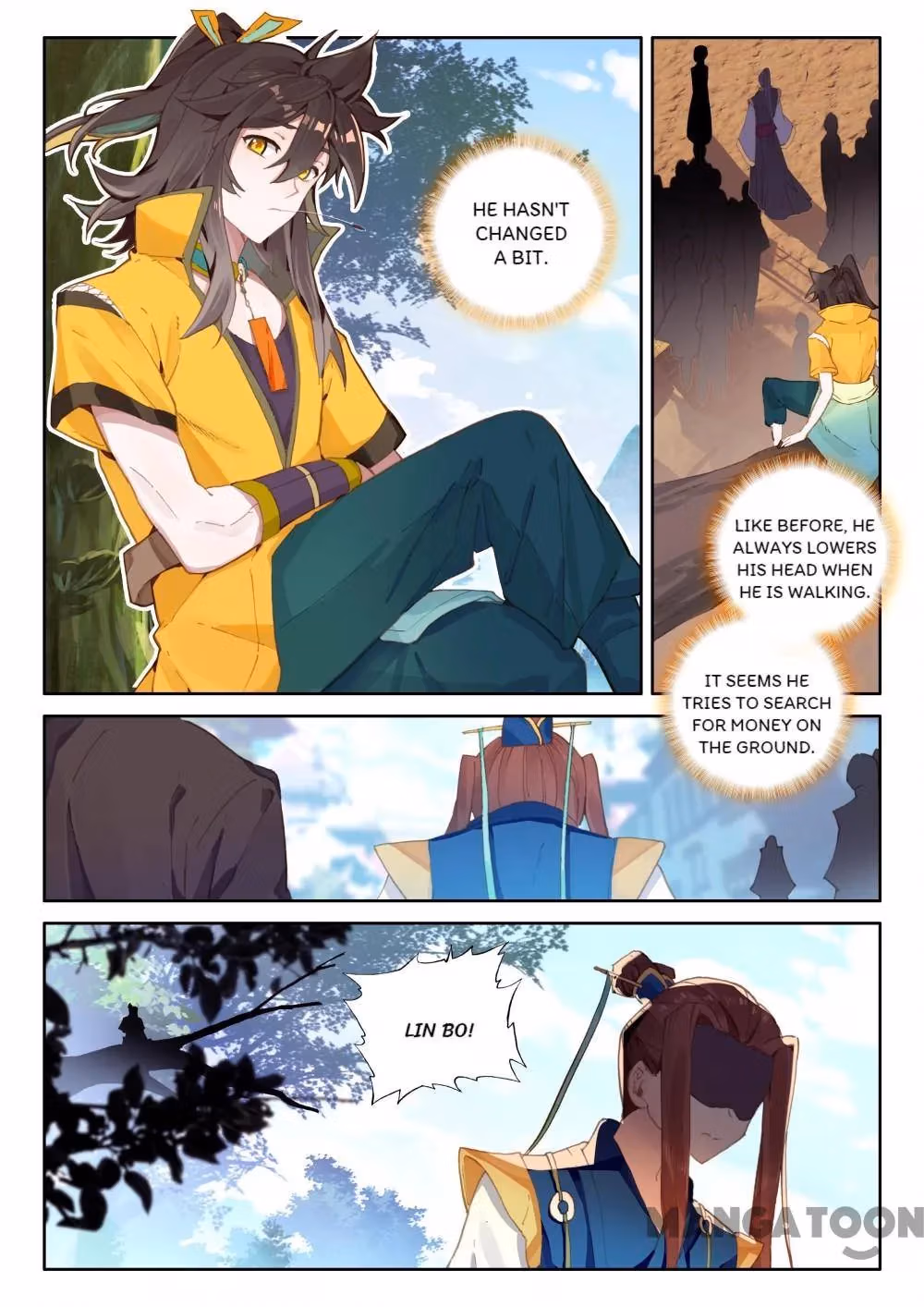 Read The Divine Punished One chapter 263 image 4 on Lezhin