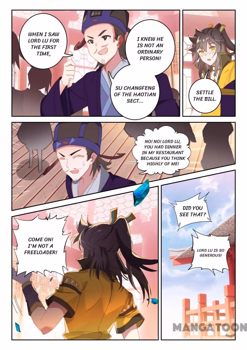 Read The Divine Punished One chapter 264 image 2 on Lezhin