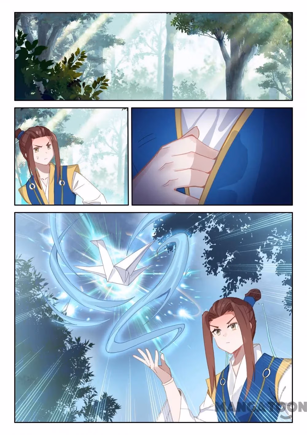 Read The Divine Punished One chapter 264 image 3 on Lezhin