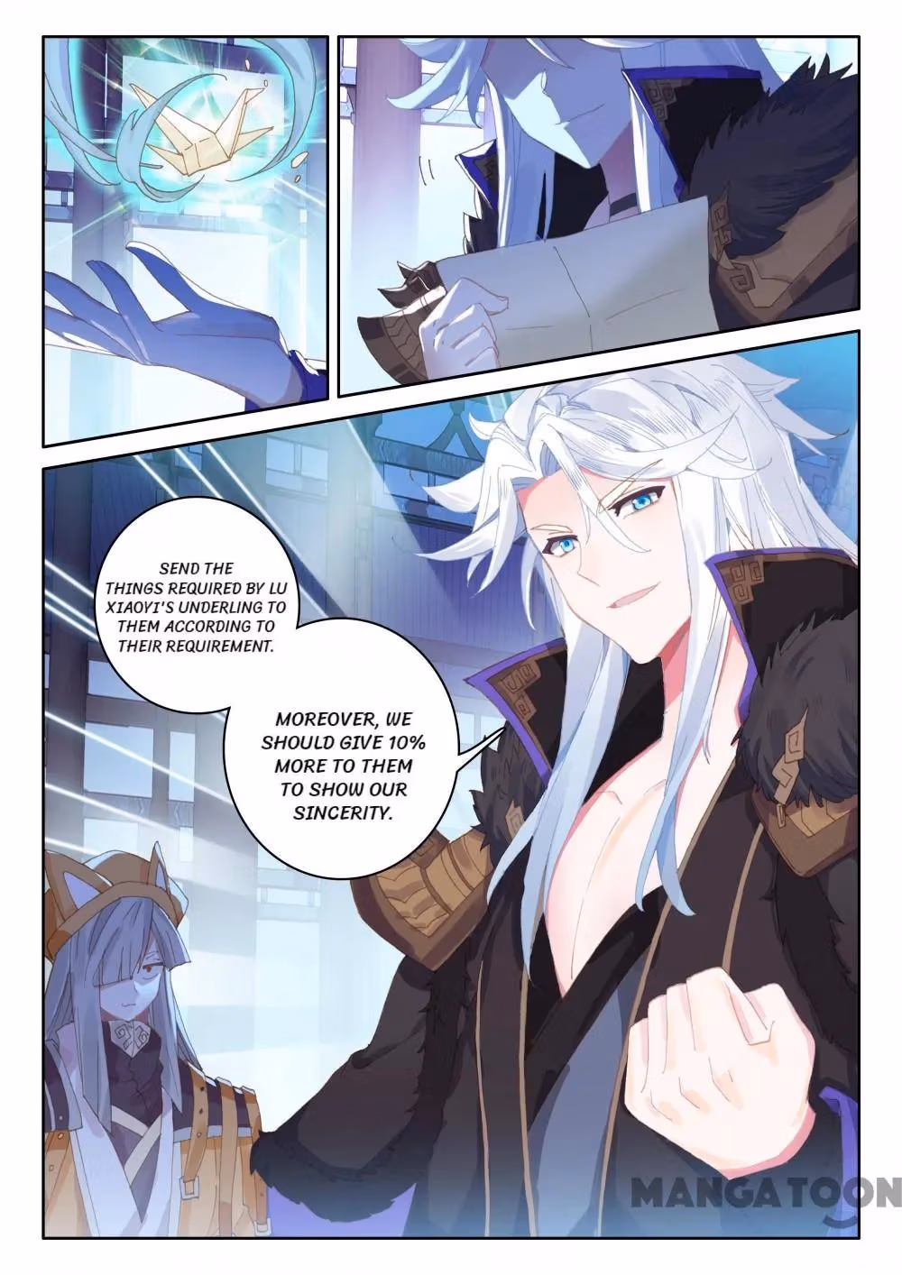 Read The Divine Punished One chapter 264 image 5 on Lezhin