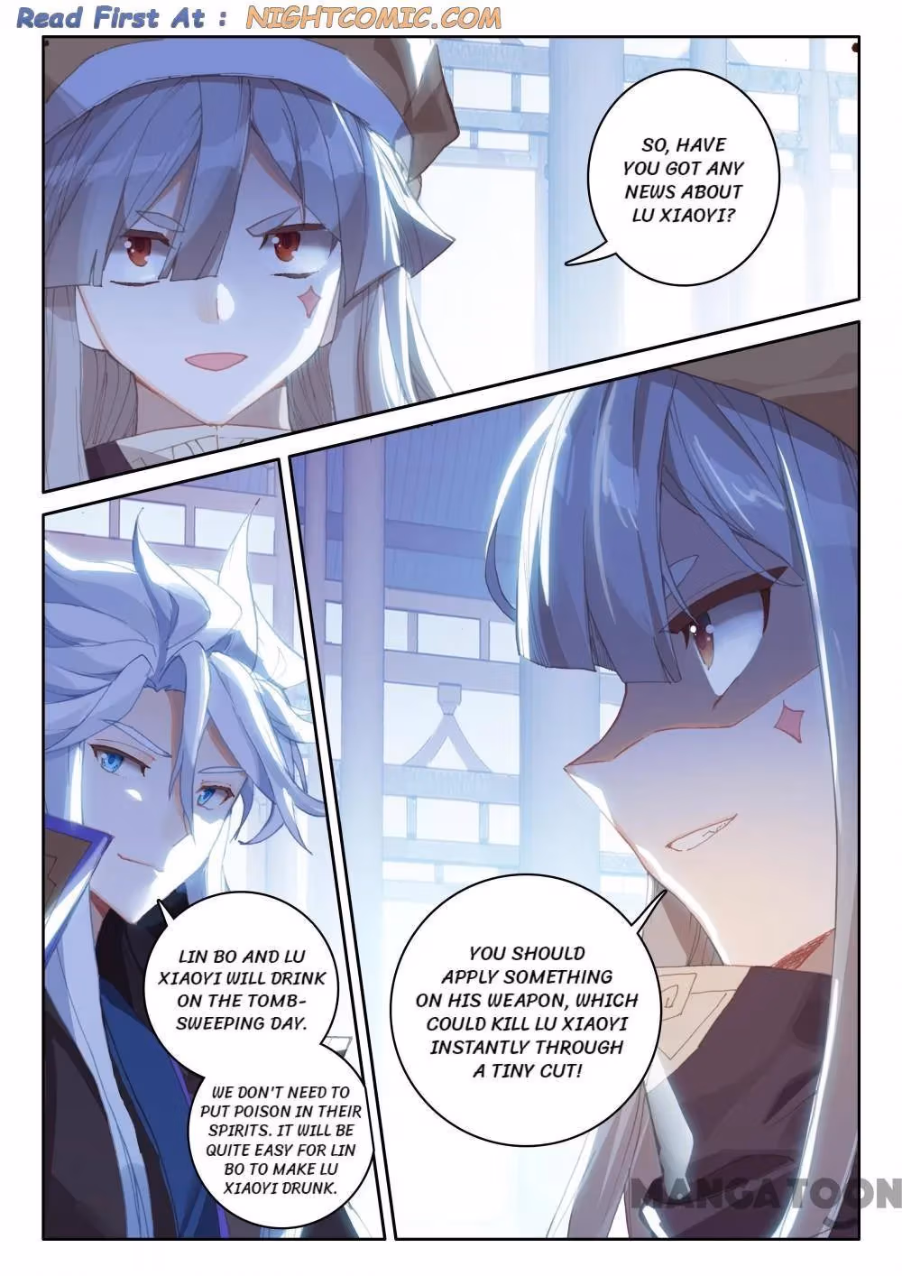 Read The Divine Punished One chapter 264 image 6 on Lezhin
