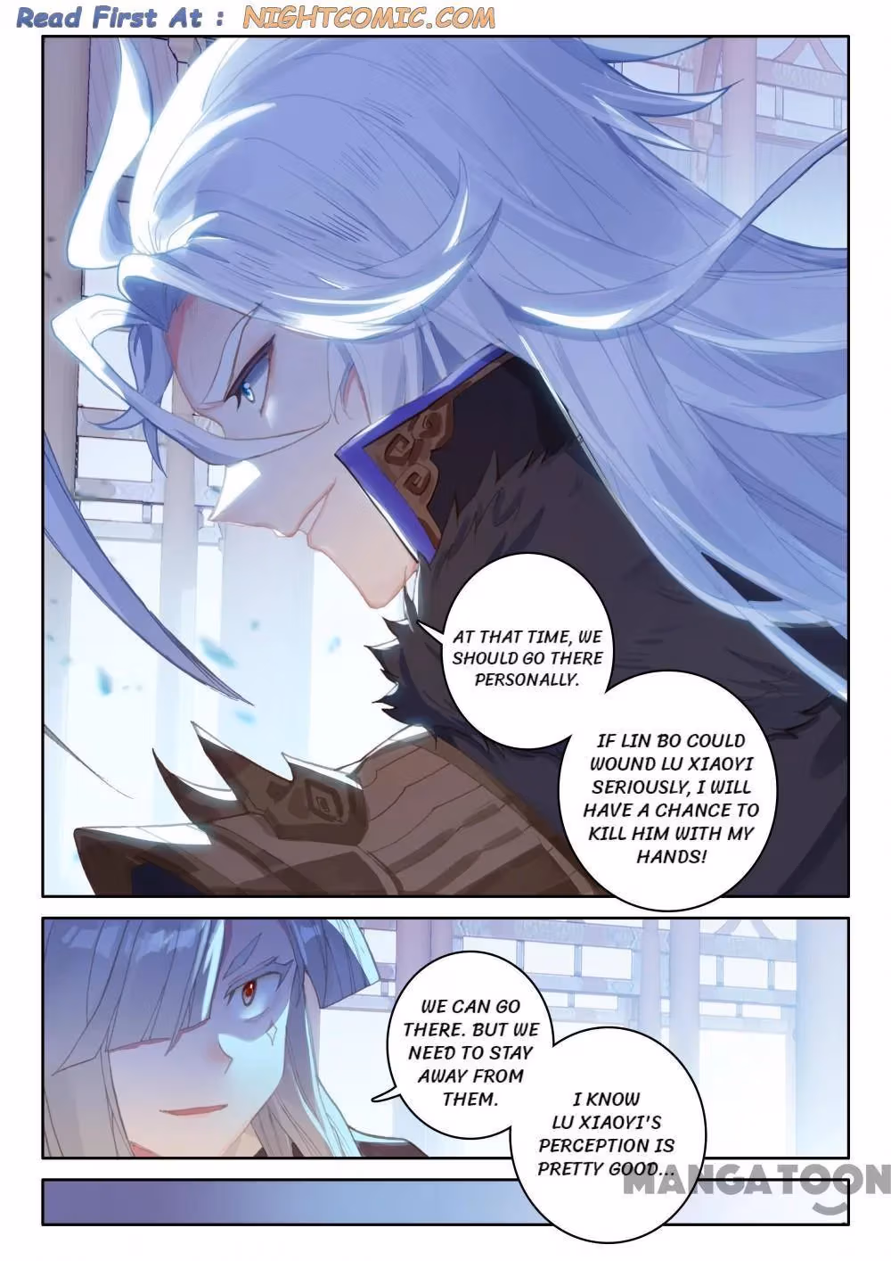 Read The Divine Punished One chapter 264 image 7 on Lezhin