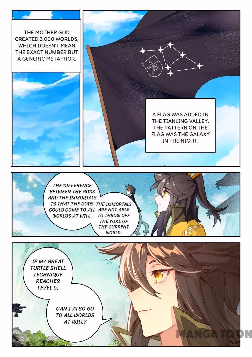 Read The Divine Punished One chapter 265 image 1 on Lezhin