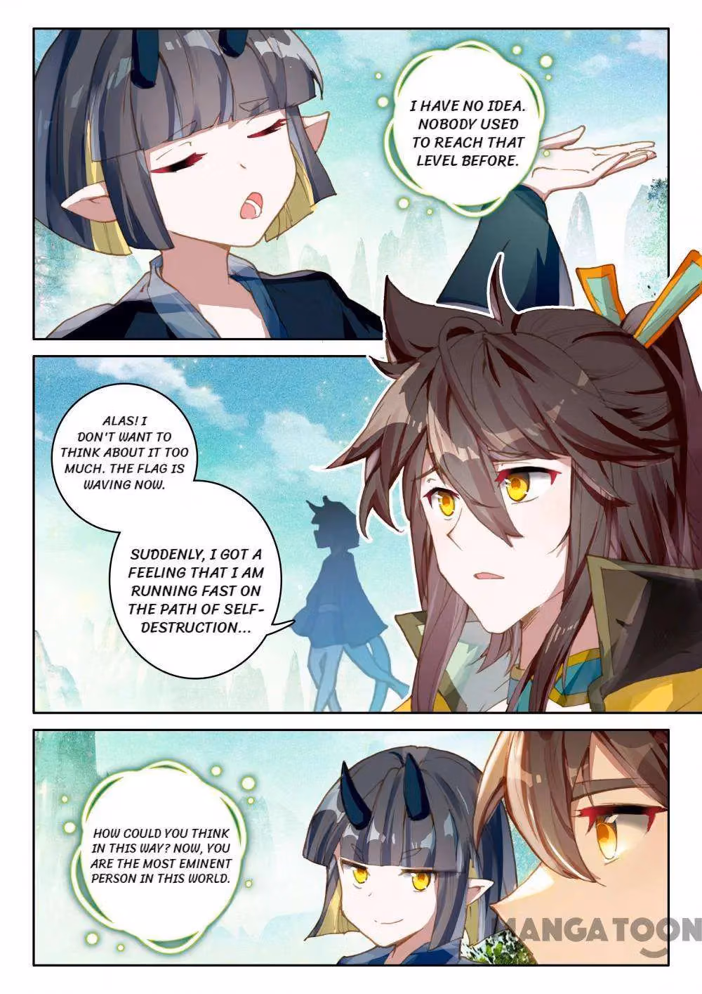 Read The Divine Punished One chapter 265 image 2 on Lezhin